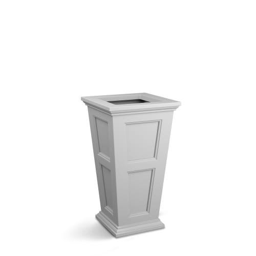 Mayne® Fairfield 28in Tall Planter, White
